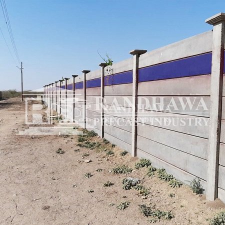 Cheap Precast boundary wall