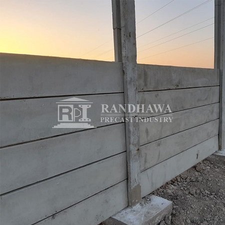 Precast boundary wall