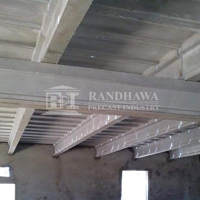 Tray slabs for house roofing